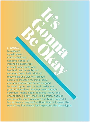 Miniatura 2 de Knock Knock It's Gonna Be Okay Inner-Truth Journal (edición Ombre), diario guiado de atención plena, 7 x 9.5 pulgadas
