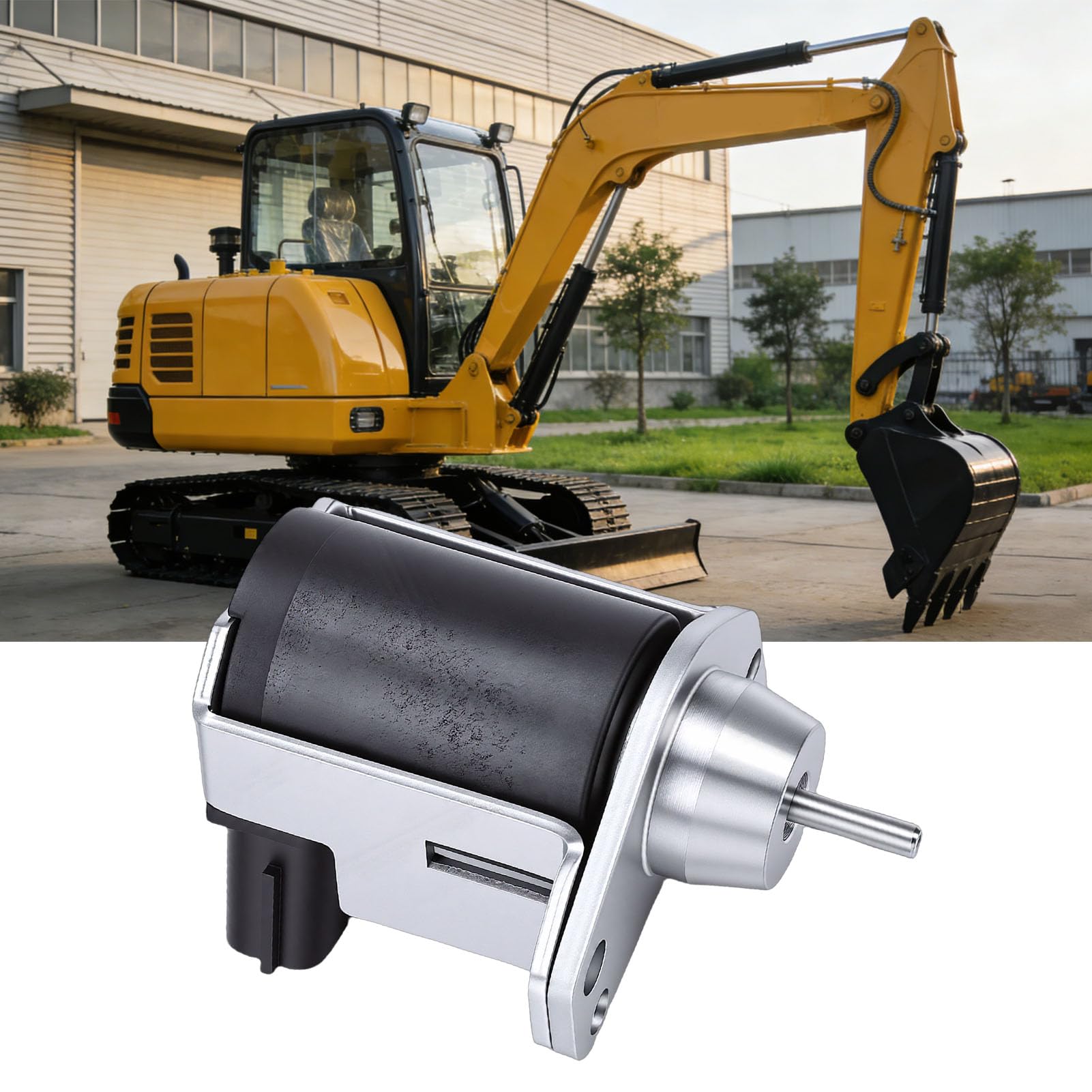 Fafeicy Électrovanne D'arrêt de Carburant 119233-77951, Remplacement du Solénoïde D'arrêt du Moteur pour Yanmar 3TNV76 VIO20 B30 12V