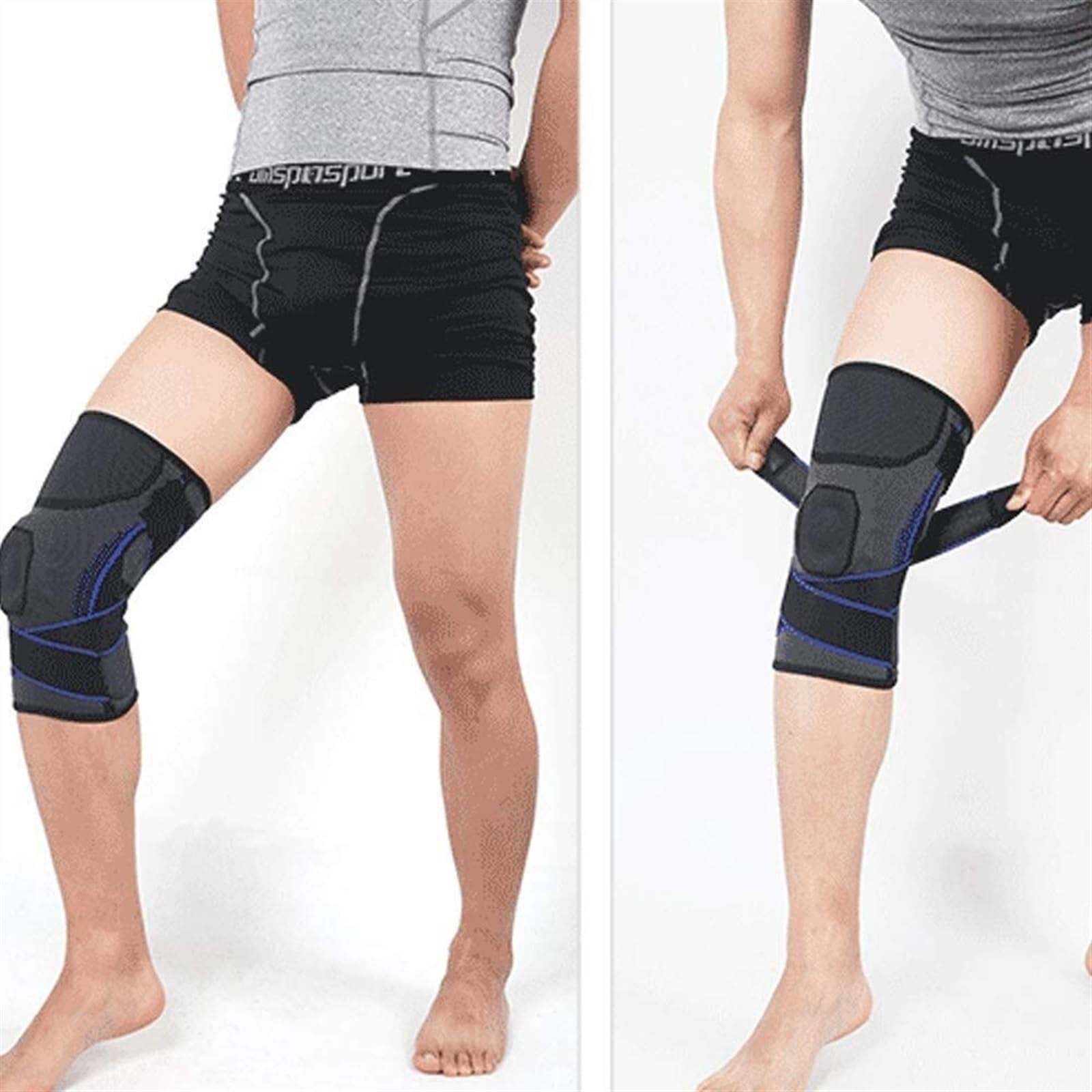 Rodilleras de ciclismo unisex talla S color rojo para evitar lesiones de rodilla