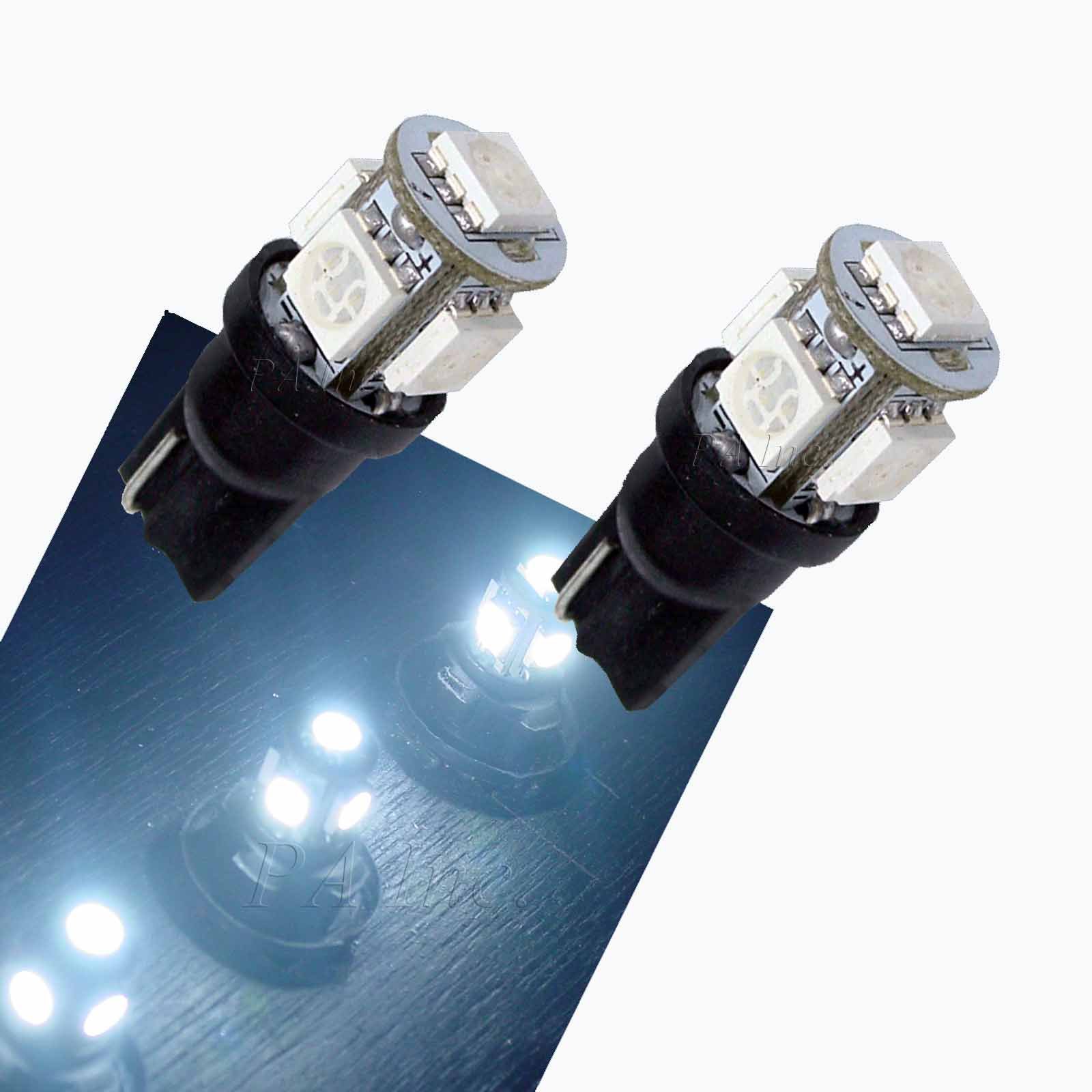PA LED 4 X 5-5050 TRUCK LED Turn Light Bulbs 168 2825 T10 194 White 24V