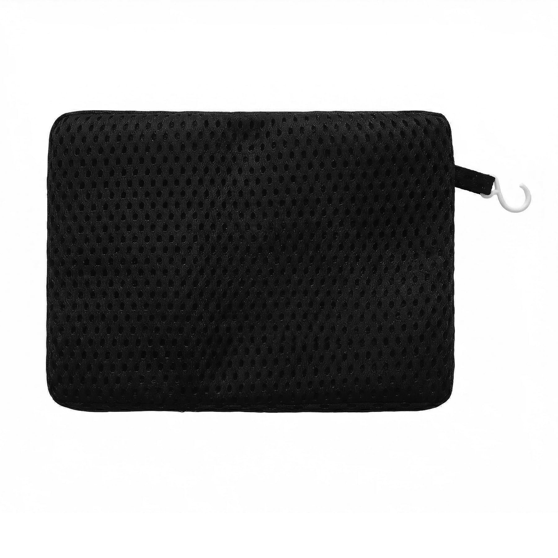 Kepuarm Shower Seat Cushion with Non-Slip Silicone Bottom,4D Mesh Fabric,Bathtub Chair Pad for Sauna,Quick Drying and Washable Shower Seat Mat, Design for Elderly, Senior, Handicap,Disabled (Black) — image 1