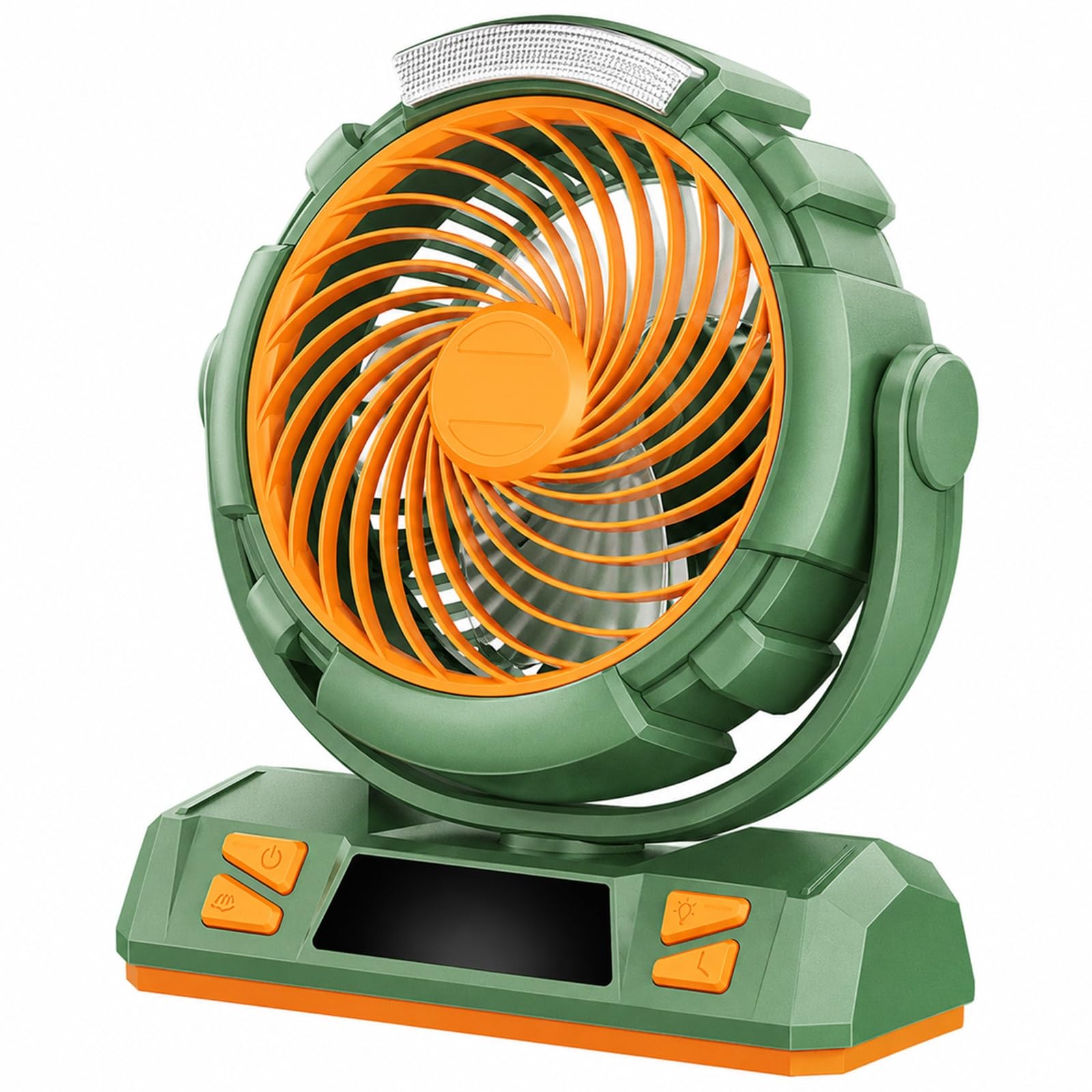 Ventilatore Da Campeggio Con Batteria Da 40000 MAh, 6 Velocità, Luce LED