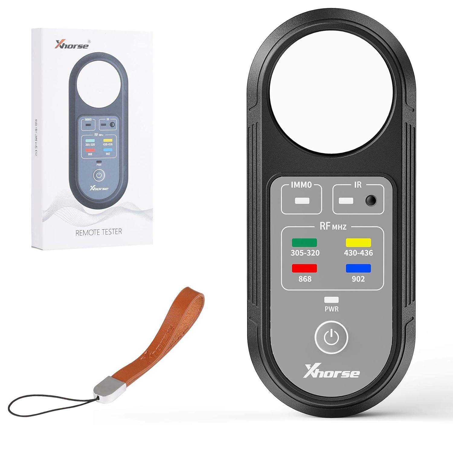 Xhorse Remote Key Frequency Tester Tool, 2024 XDRT20 Remote Tester 315/433/868/902Mhz Infrared Signal Detection
