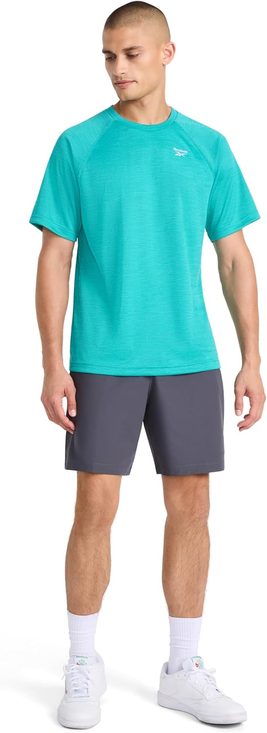 Reebok Mens Speed Short Sleeve Raglan Crewneck T-Shirt - Image 3