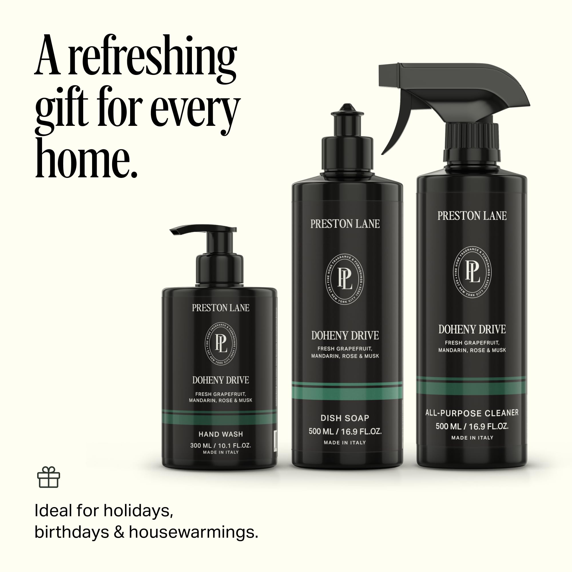 Amazon.com: Preston Lane Luxury Kitchen Set – Hand Wash, Dish Soap