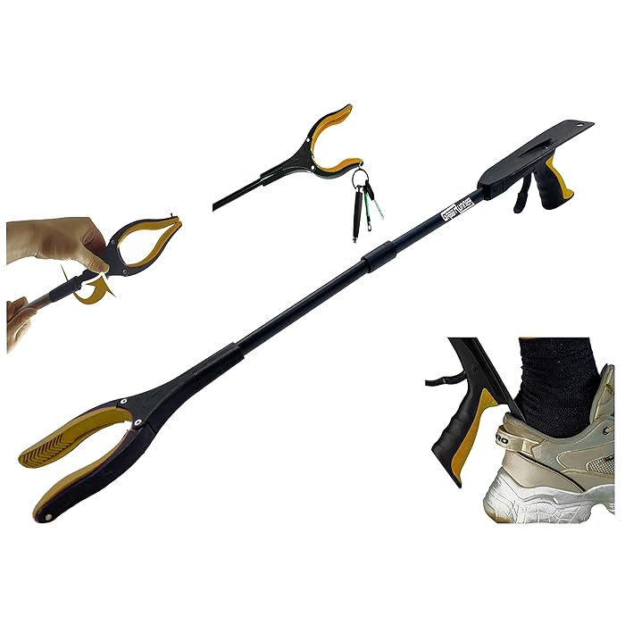 Buy GrabRunner Reacher Grabber Tool for Elderly,32 Inch Foldable Trash