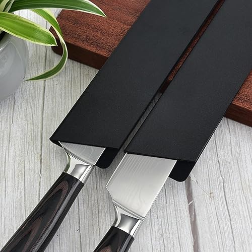 Miniatura 3 de Protector de cuchillos de chef de 8 x 2 pulgadas, juego de 2 fundas universales impermeables para cuchillos de cocina, fundas protectoras para