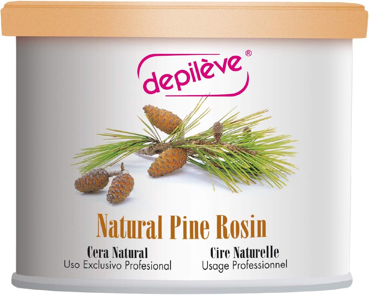 Hair Removal Wax - Pine Rosin Wax 14 oz - All-Purpose Fine Hair Wax - Full Body Wax