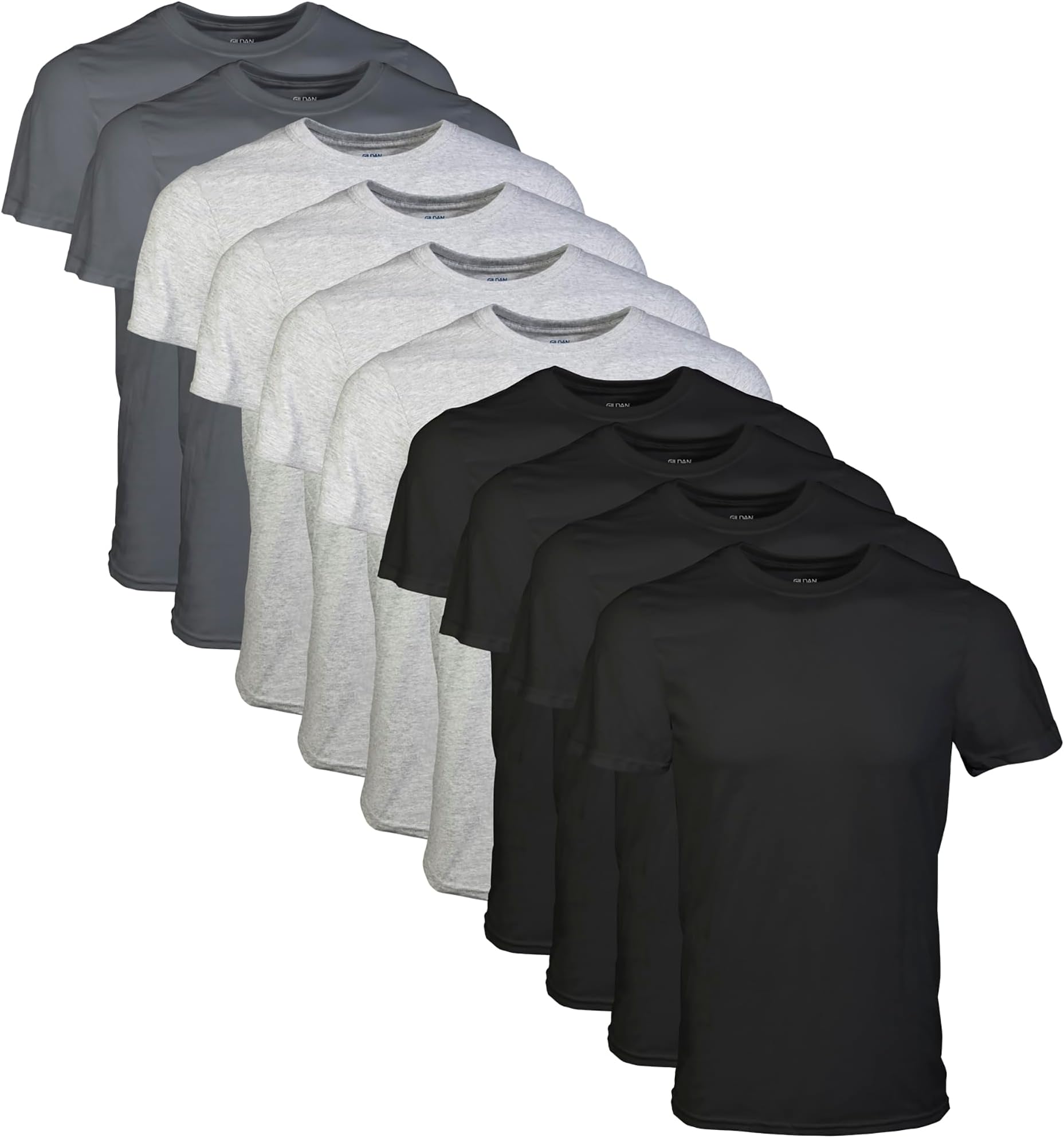 Gildan Men's Crew T-Shirts, Multipack, Style G1100 Underwear (Pack of 5)