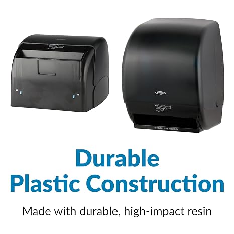 Bobrick 72974 Plastic Universal Surface Mounted Roll Towel Dispenser, 12-3/8 Width x 15-1/4 Height x 9-1/2 Depth