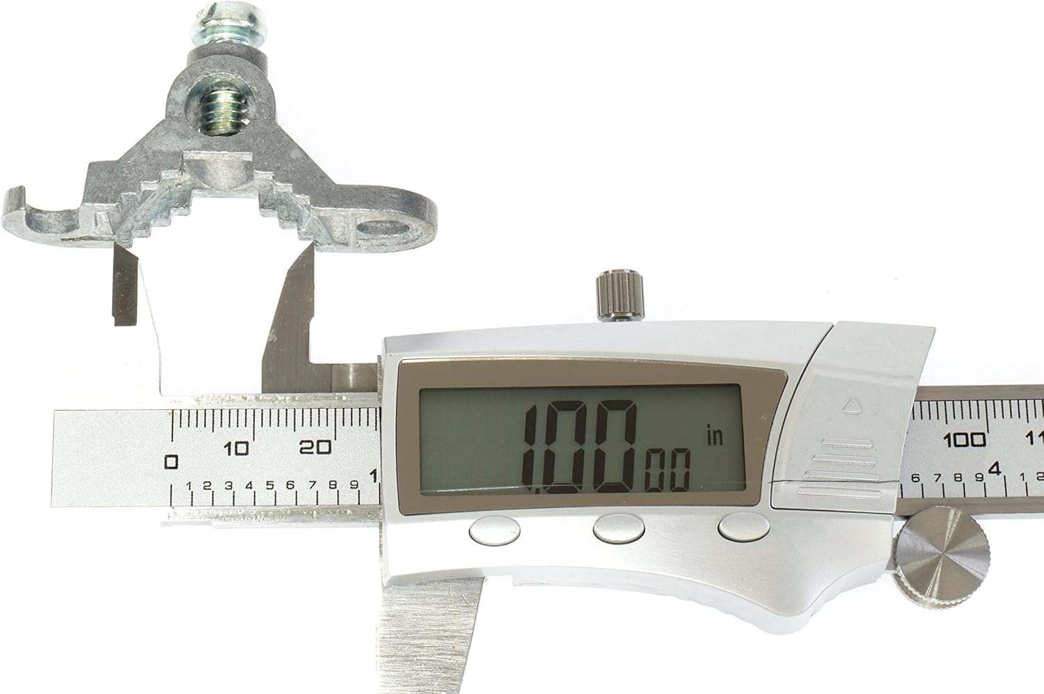 THE CIMPLE CO Galvanized Ground Rod Clamps for Direct Burial - Electrical Grounding Connectors for Pipe, TV Antenna Bonding - 1 Inch, Galvanized Steel, 10 Count