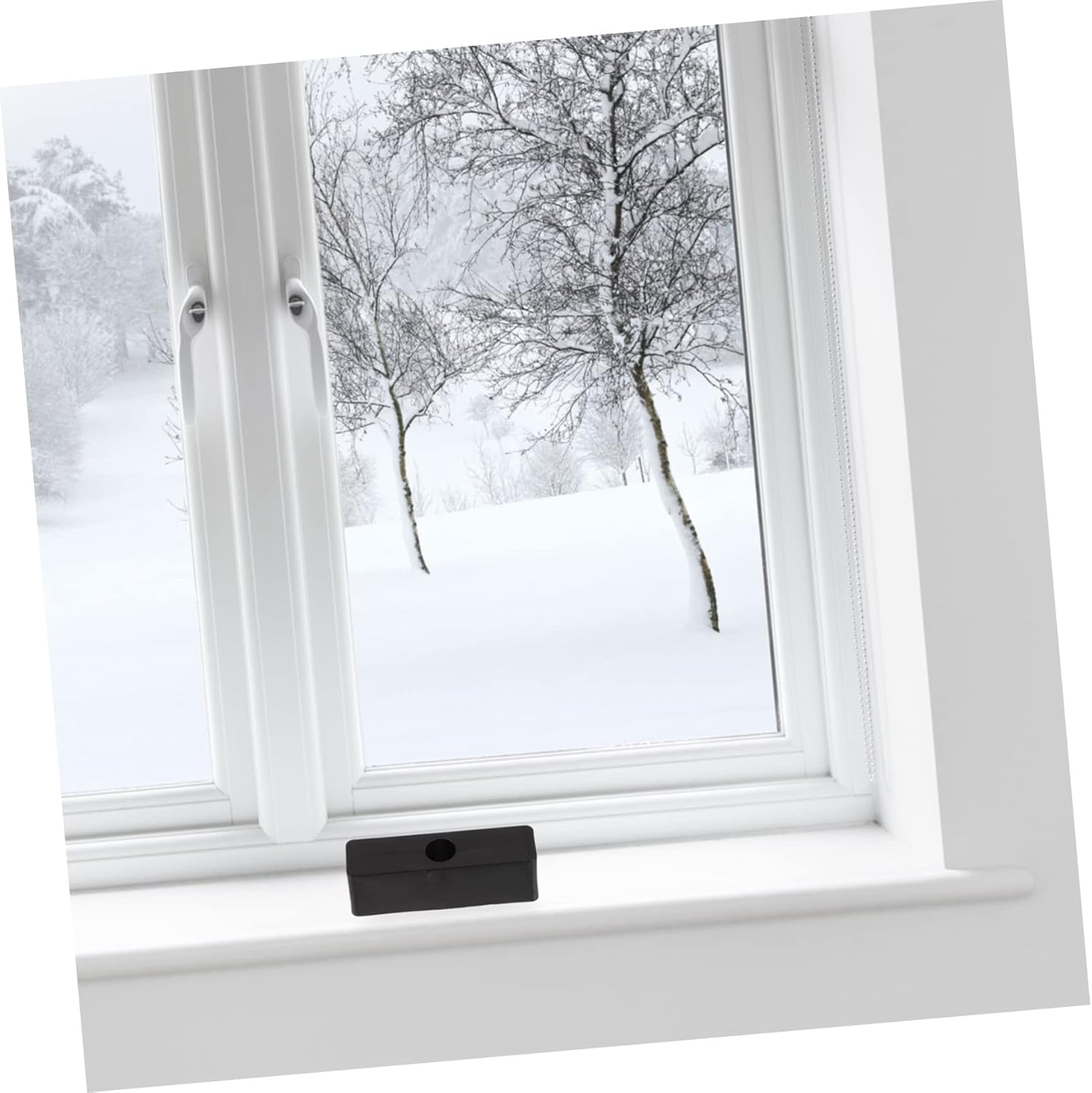 Ajustable Barra De Seguridad Ajustable Para Ventana, Cerradura De Puerta Corrediza De Patio De Seguridad Para Niños, Acero Resistente, Se Extiende De 16 3/4 A 44 Pulgadas Reja Ventana