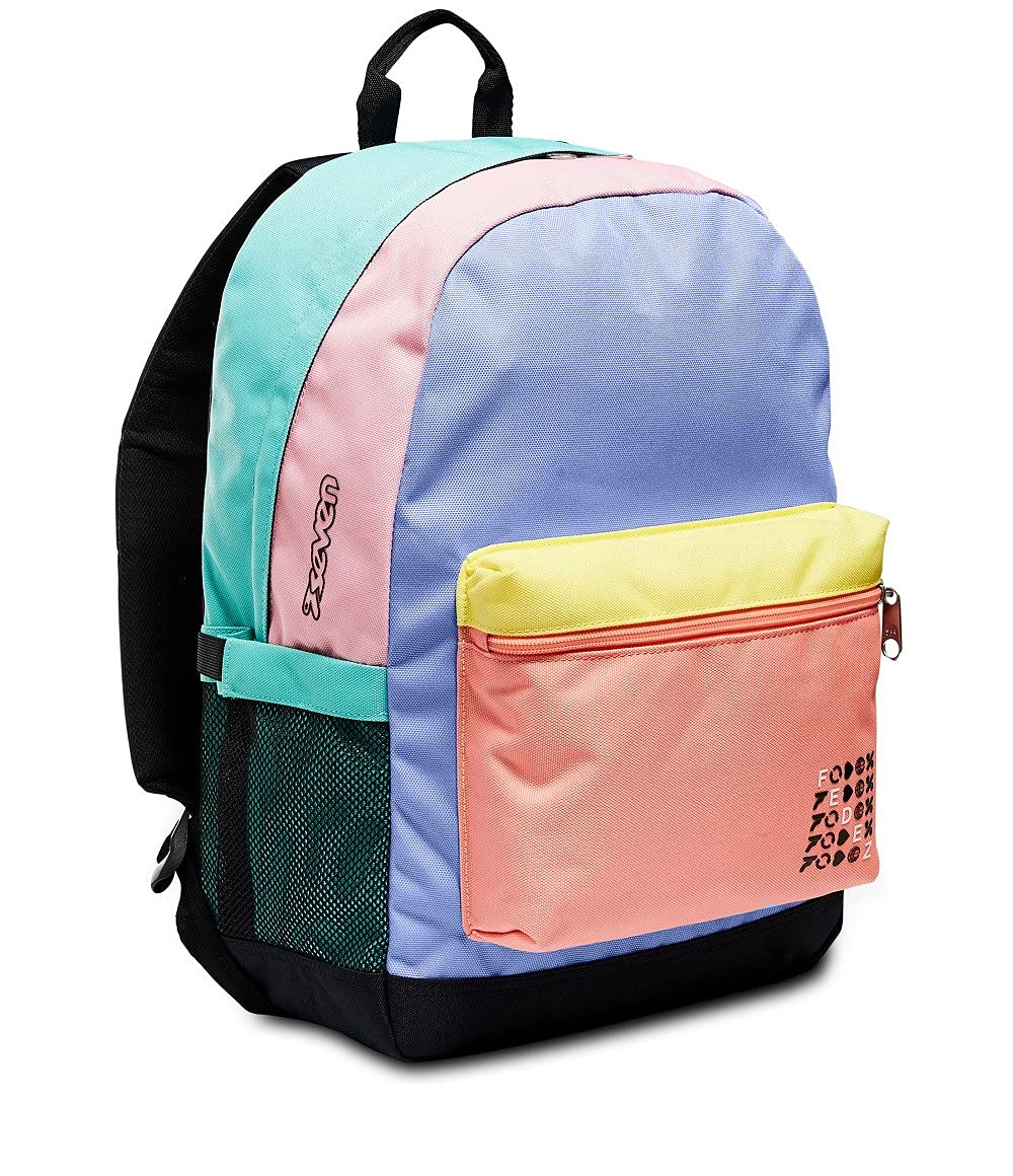 Sac à dos mono-compartiment Fedesz Seven Multicolore avec porte-clés Fee - 6