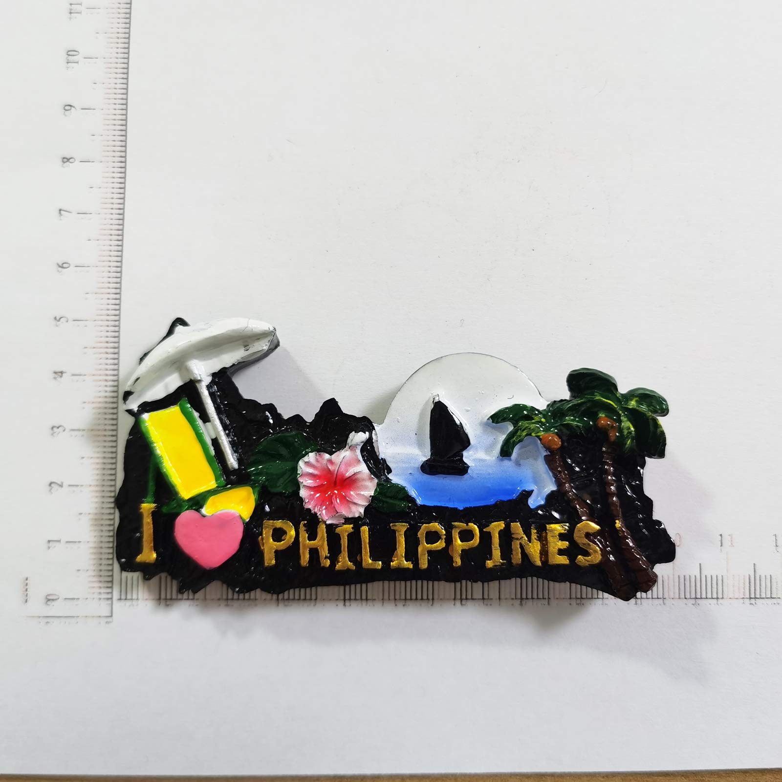 3D Boracay Philippine Souvenir Fridge Magnet,Home & Kitchen Decoration...