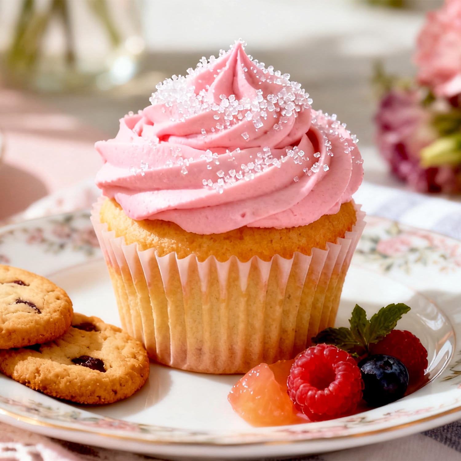 Edible White Sanding Sprinkles, White Sugar Rim Crystals Sprinkles for Cocktails Decorating, Cake, Cupcake, Cookies, Wedding Party Christmas Supplies, 150g - Image 4