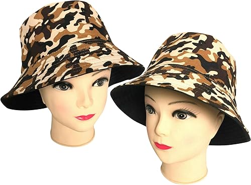 Miniatura 6 de Sombrero reversible para mujer, para verano, viajes, pescador, playa, sombrero de sol