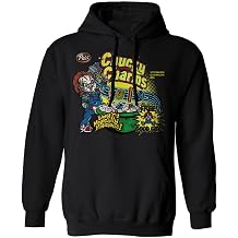 RIVEBELLA Chucky Charms Novelty Tee Horror Mens Hoodie Hooded Sweatshirt