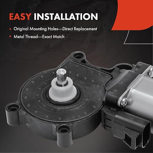 Miniatura 5 de A-Premium Motor de elevación de elevalunas eléctrico compatible con Buick Rendezvous 2002-2007 y Pontiac Aztek 2001-2005, lado del conductor