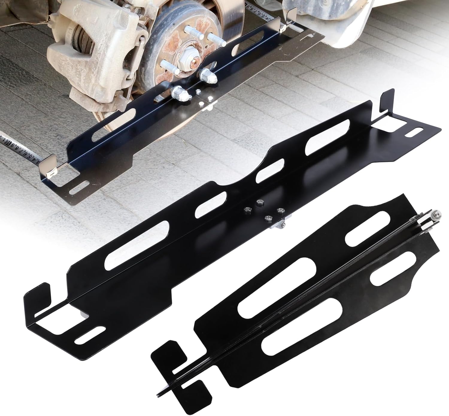 2pcs Heavy Duty Wheel Alignment Tool Kit Toe Alignment Tool Plates For UTV/ATV - View #12