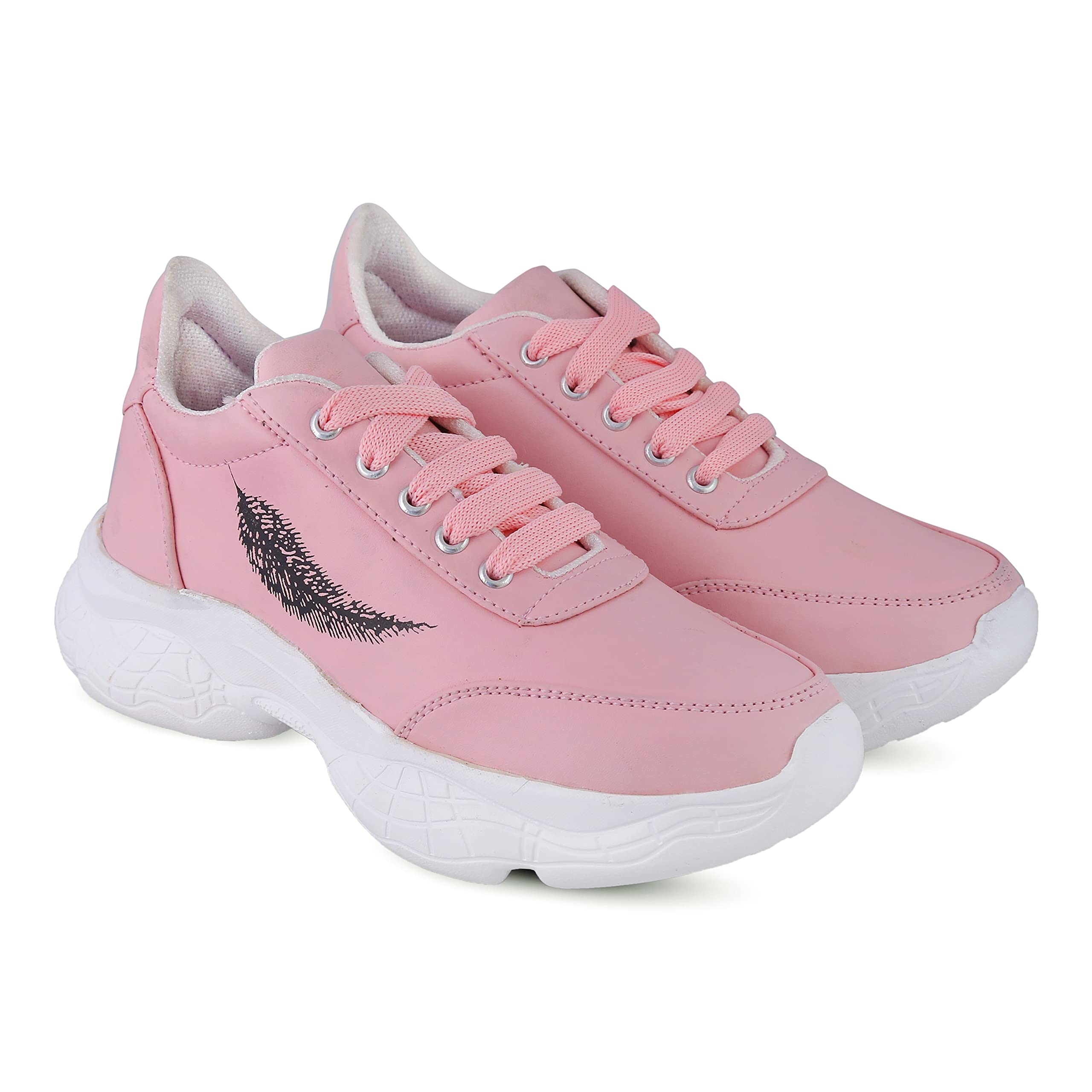 See full amazon price history chart for HimQuen Sports Shoes Sneaker Cool Design for Women & Girls Pink HimQuen Sports Shoes Sneaker Cool Design for Women & Girls Pink (B098LNYG4S) Amazon Price History, Amazon Price Tracker