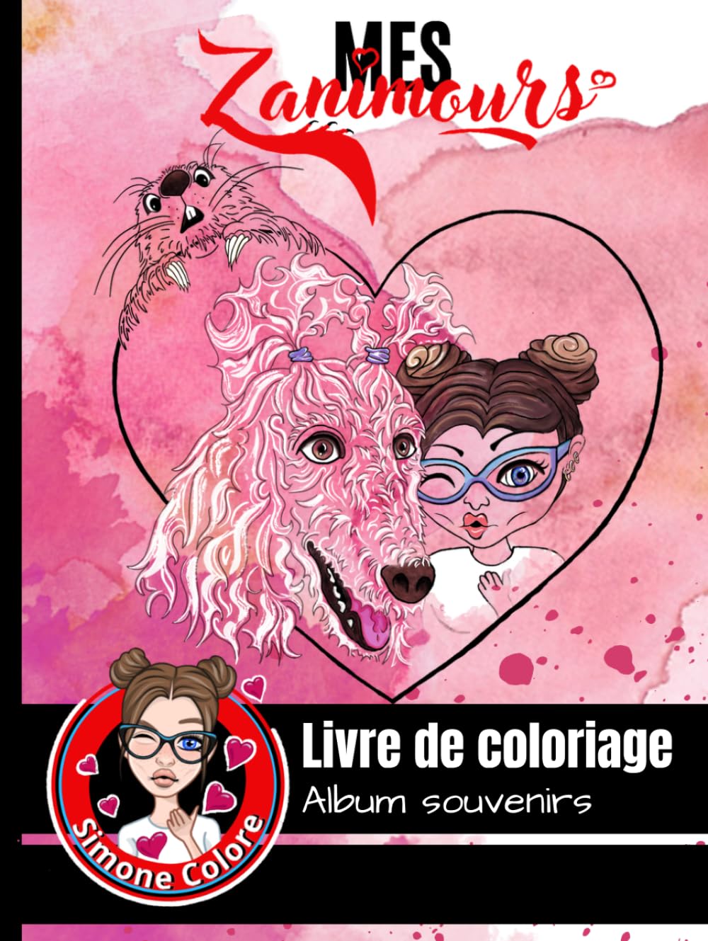 Mes Zanimours: ALBUM SOUVENIRS & Livre de Coloriage