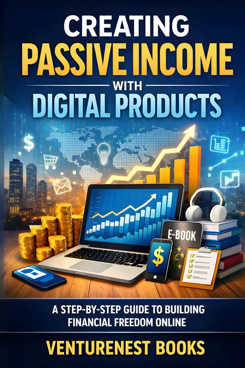 Creating Passive Income with Digital Products: A Step-by-Step Guide to Building Financial Freedom Online