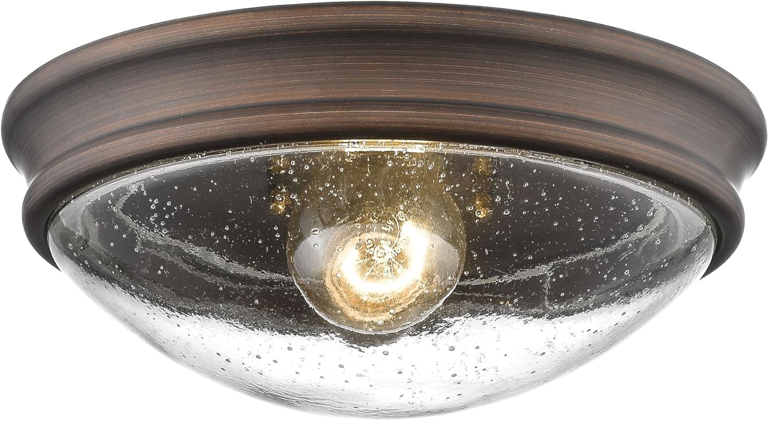 ML Lighting 2-Light Flushmount Lighting Modern Gold