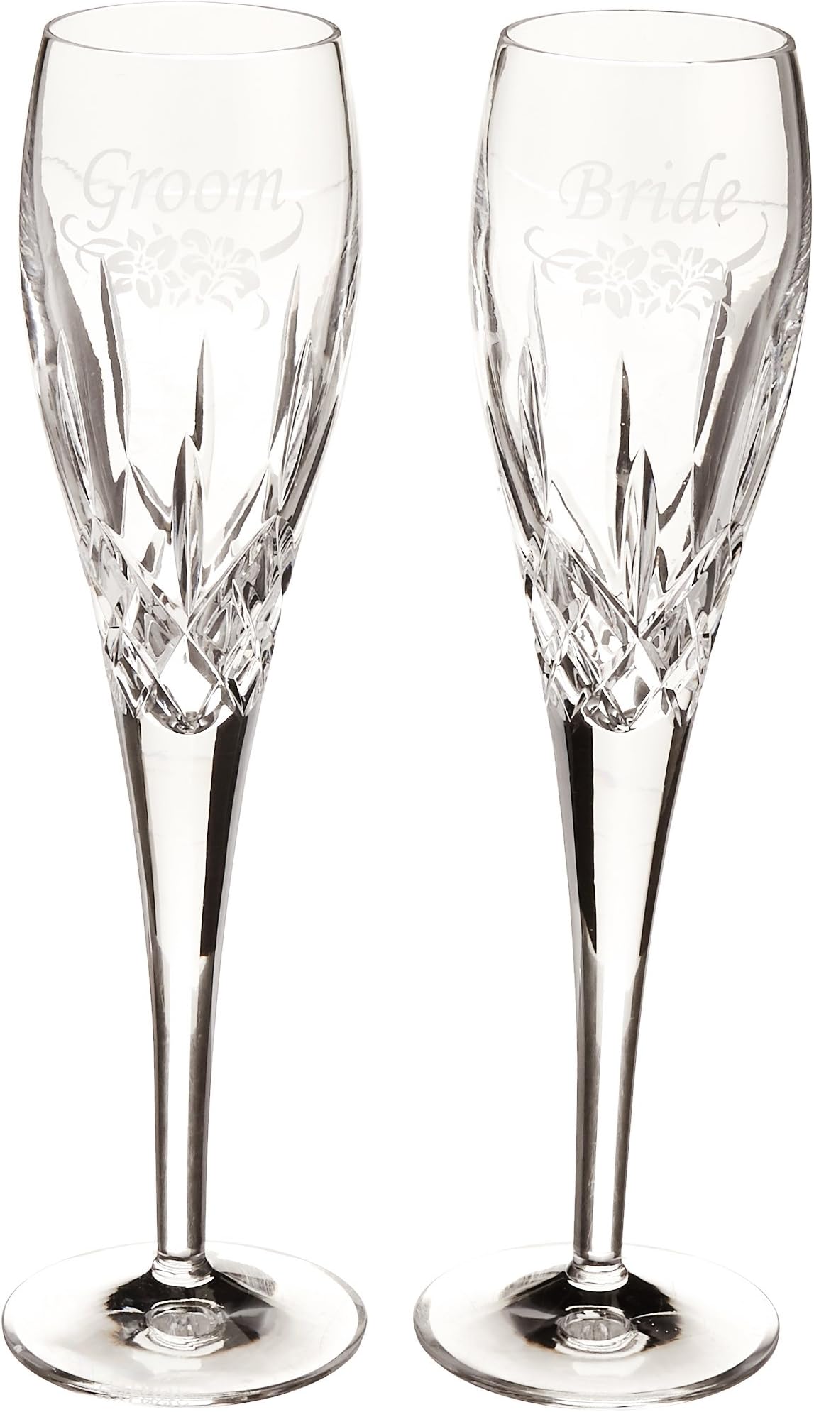 Galway Standard Engraved Flute Bride/Groom Pair
