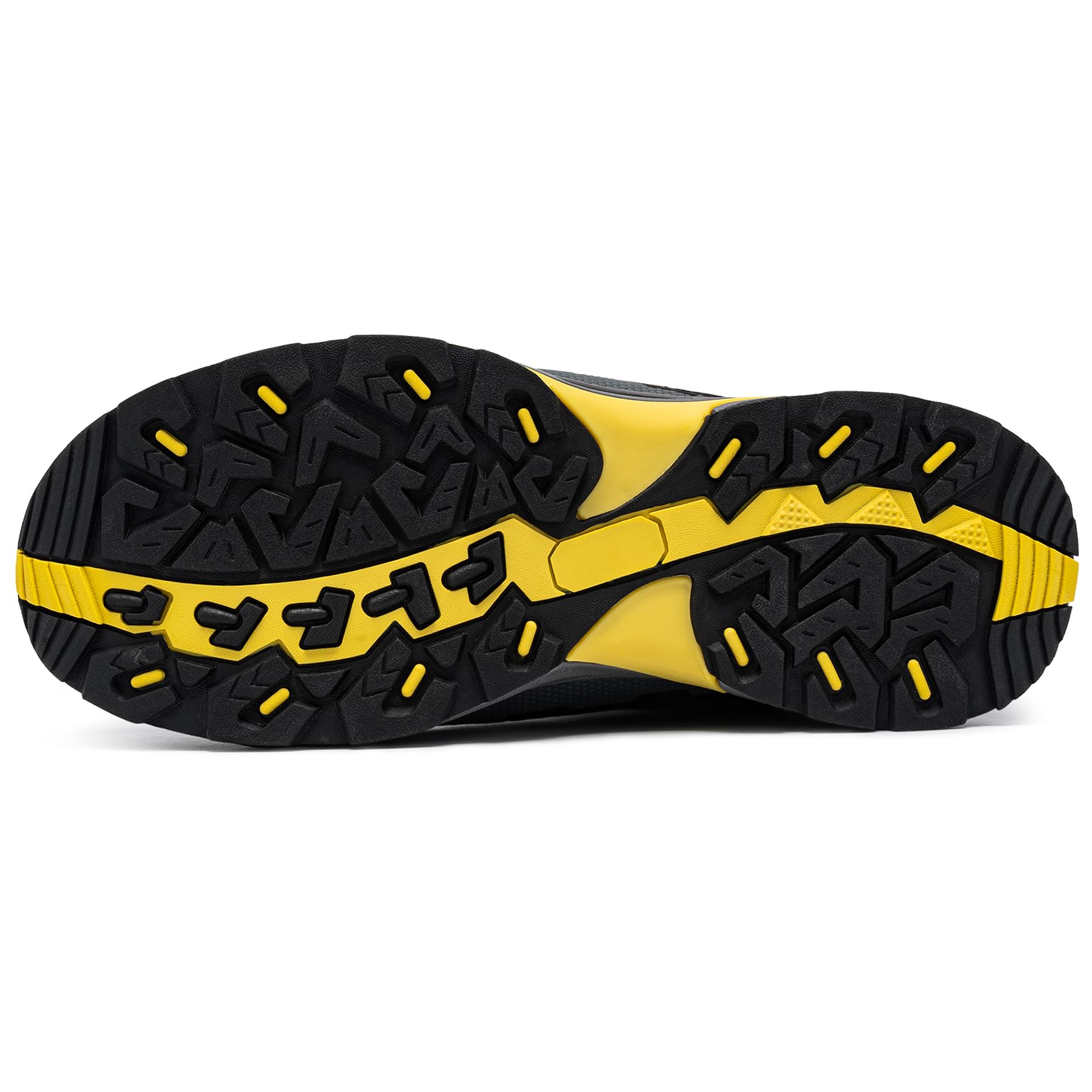 LARNMERN Zapatos de Seguridad Hombre Antiestático Punta de Acero SRC Antideslizante Transpirable Comodos Zapatillas Pies Anchos Cordones Trabajo