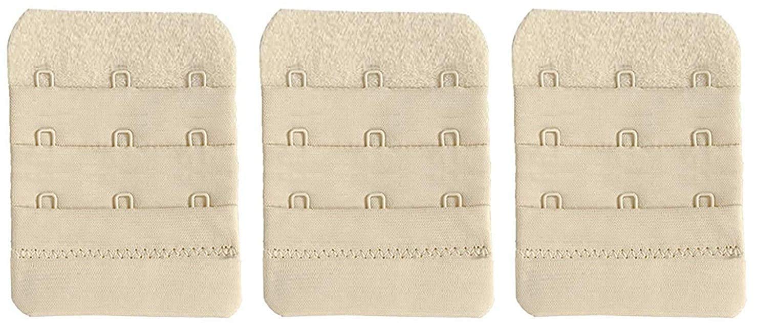 bhavya enterprises Bra Extender 3 Hook - Save Your Bra Increase Band Length_Bra Extender Hook_Bra Hooks for Women_Bra Hook Extender Combo (Skin, 3)-picture-21