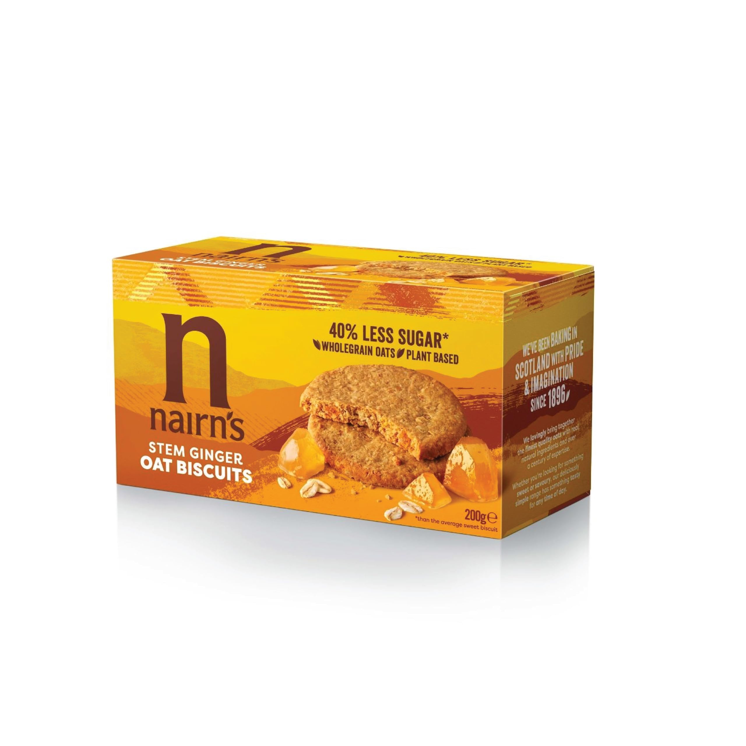 Nairn'sOat Biscuits Stem Ginger 200g