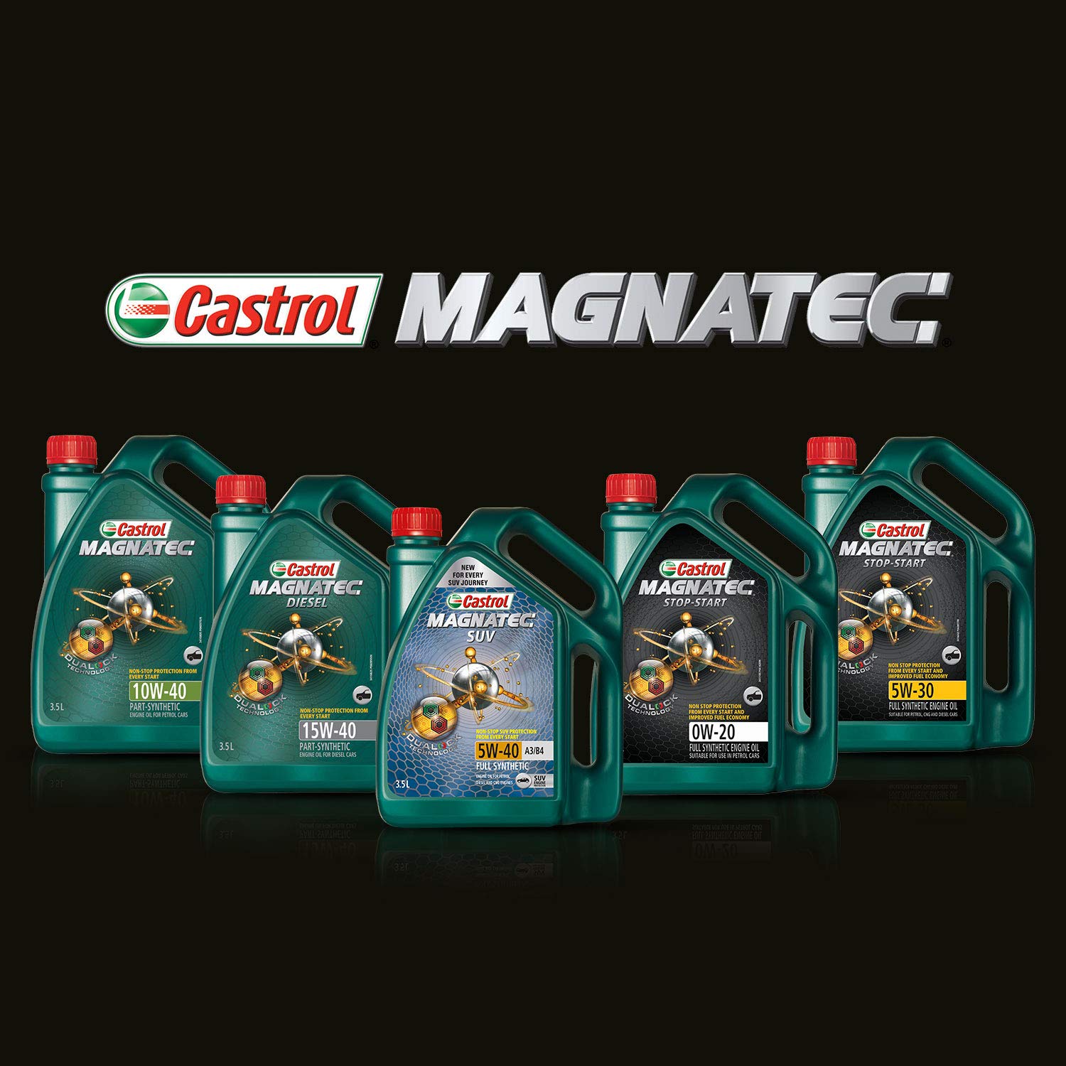 Castrol MAGNATEC STOP-START 0W-20 Full Synthetic Engine Oil for Petrol Cars 3.5L - Image 9 thumbnail