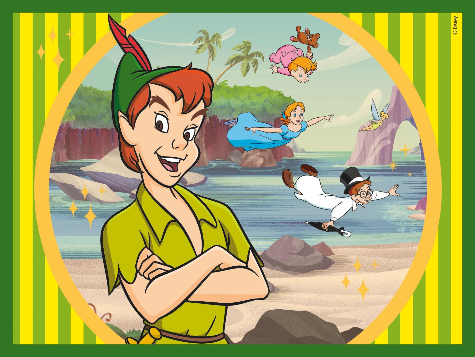 Clementoni Disney Classics 12 Pezzi Bambini 3 Anni Cubi Puzzle Made in Italy Multicolore
