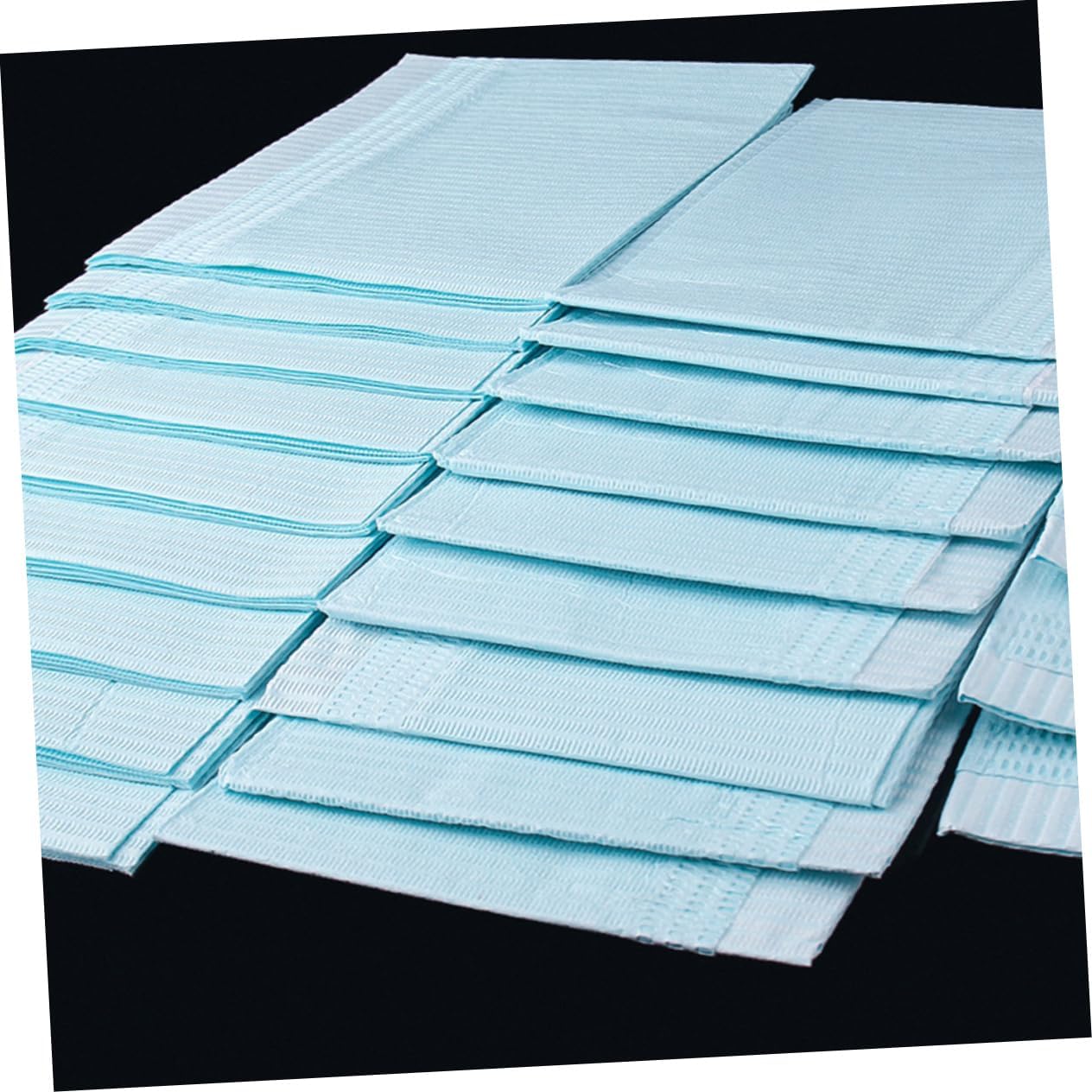 Ipetboom 125pcs Disposable Tattoo Tablecloths Clean Pad Cloth for Professional and DIY Use Blue Absorbent and Durable for Tattoo Artists and Salons