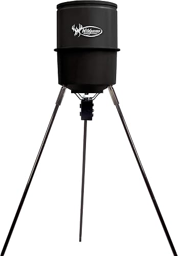 Wildgame Innovations WGI-WGIFD0025 W225D Alimentador Digital Tri-Pod, 225 Libras