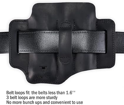 VIPERADE PJ29 EDC Multitool Sheath for Belt, Leather Multitool Holster