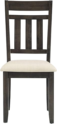 Miniatura 8 de Crosley Furniture Hayden - Juego de sillas de comedor de 2 piezas, color pizarra