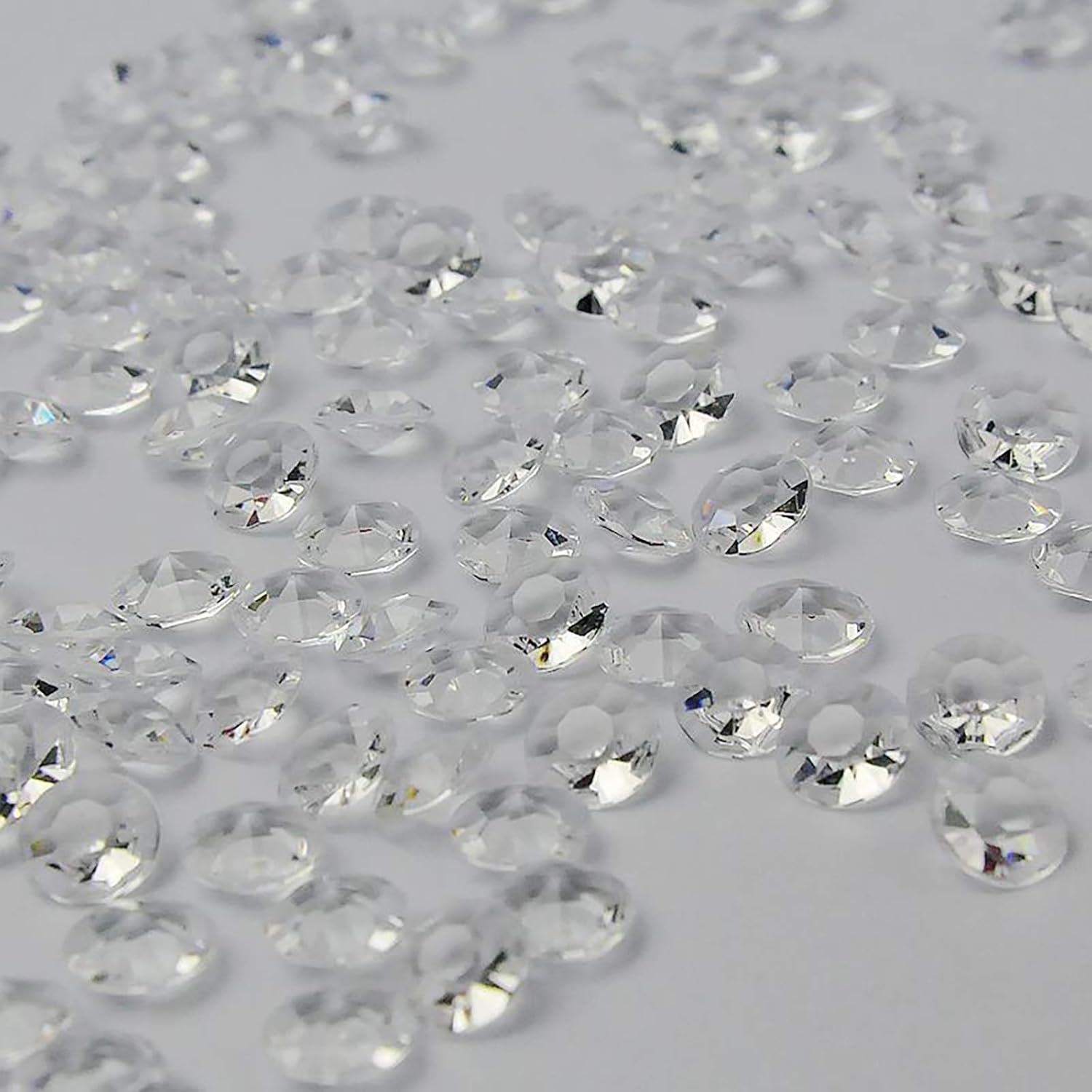 ZKC 4.5mm 10000PCS Clear Crystal Acrylic Diamond Vase
