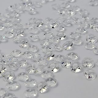 ZKC 4.5mm 10000PCS Clear Crystal Acrylic Diamond Vase Fillers Beads for Wedding Centerpiece Table Scatter Shower Party Vase Beads Decorations
