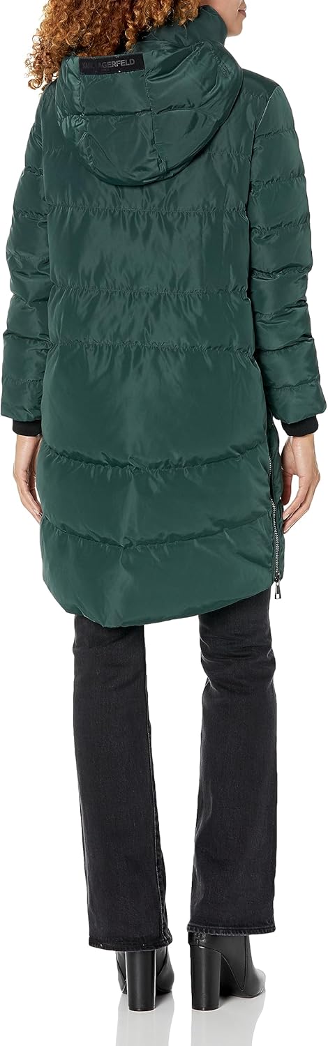 KARL LAGERFELD Women's Full Length Puffer Jacket - Image 2