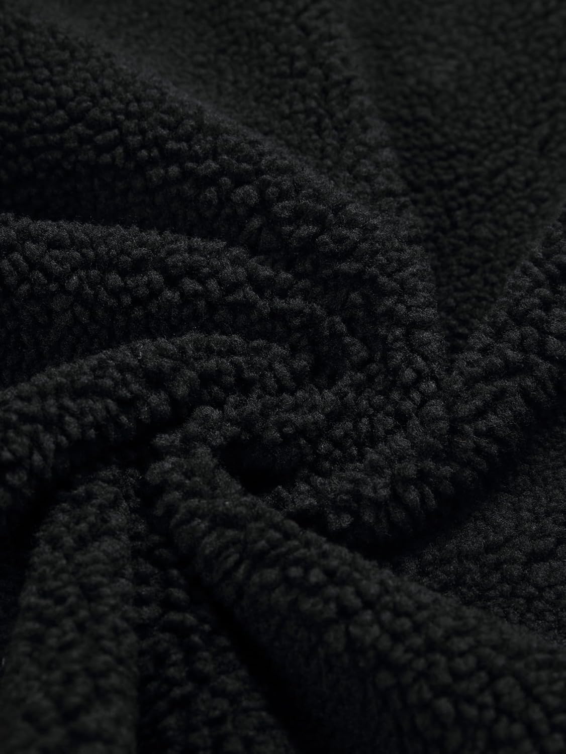 TENGINE Men's Sherpa Lined Trucker Jacket Winter Fleece Lined Denim Coats Slim fit Casual - Image 5