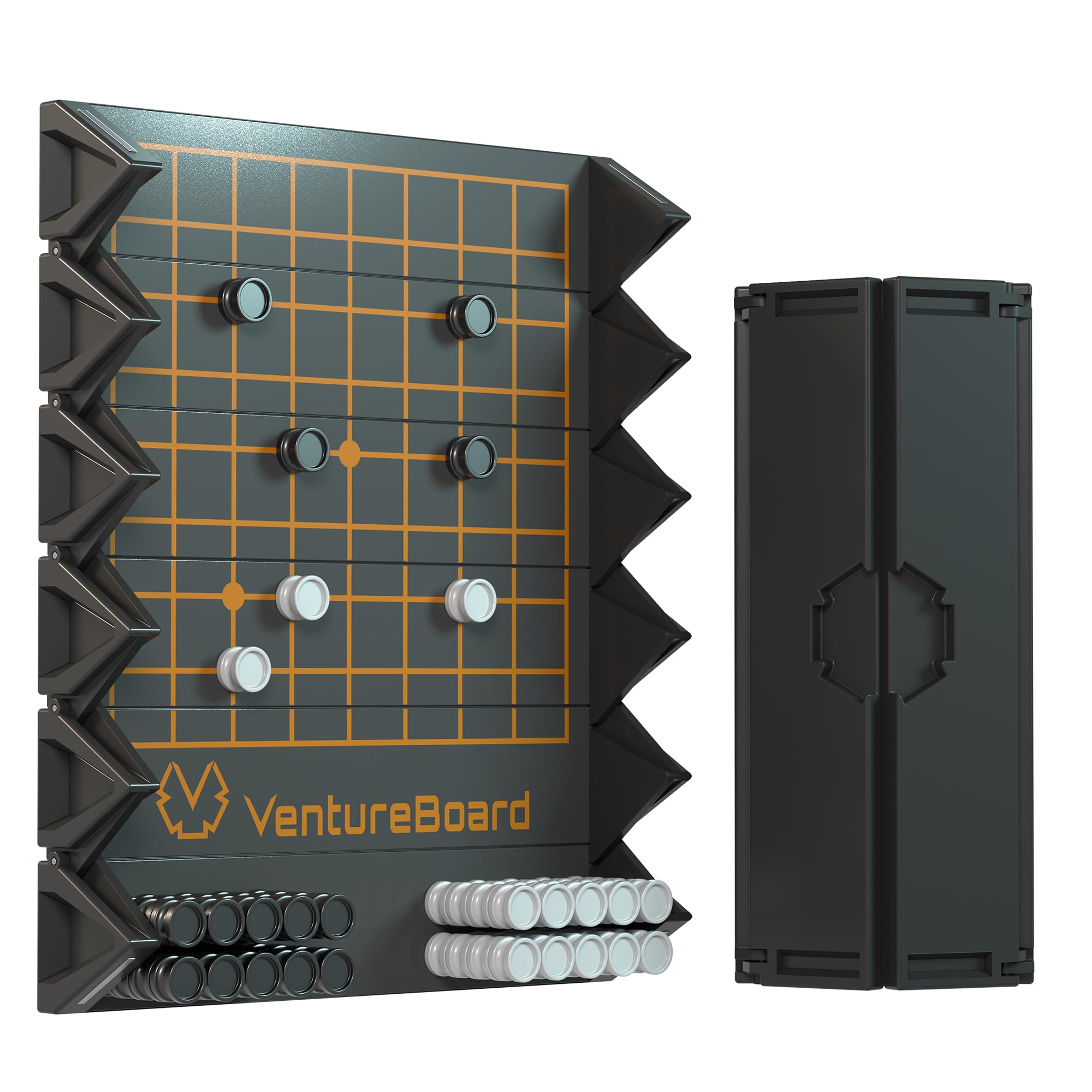 LET'S GO BOARD! 1〜6セット Amazon.com: VENTUREBOARD GO 9x9 6 Inches Magnetic Unique GO Set