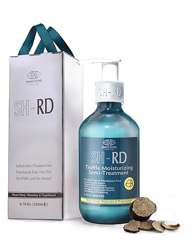 SH-RD Semitratamiento hidratante de trufa para cabello seco dañado | Acondicionador de humedad para el cabello con extracto de trufa, queratina,