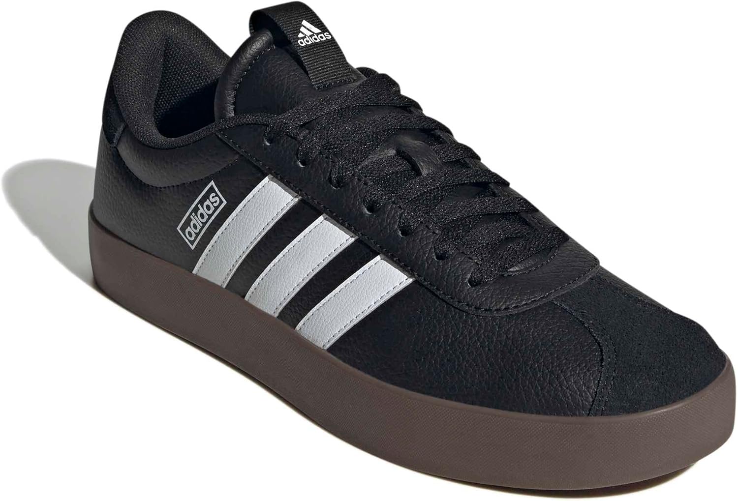 Adidas VL Court 3.0 Men's Sneakers, Core Black/Footwear White/Gum (ID6286), 8.5 - Image 5