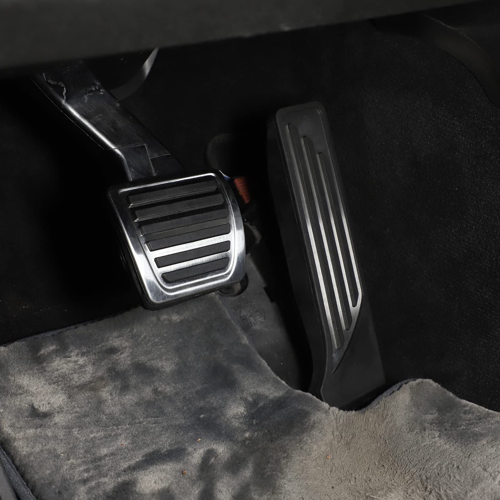 Coperture in Lega per Pedali di Frenata a Carburante per Auto, Accessori per Giulia Stelvio 2017 2018 2019
