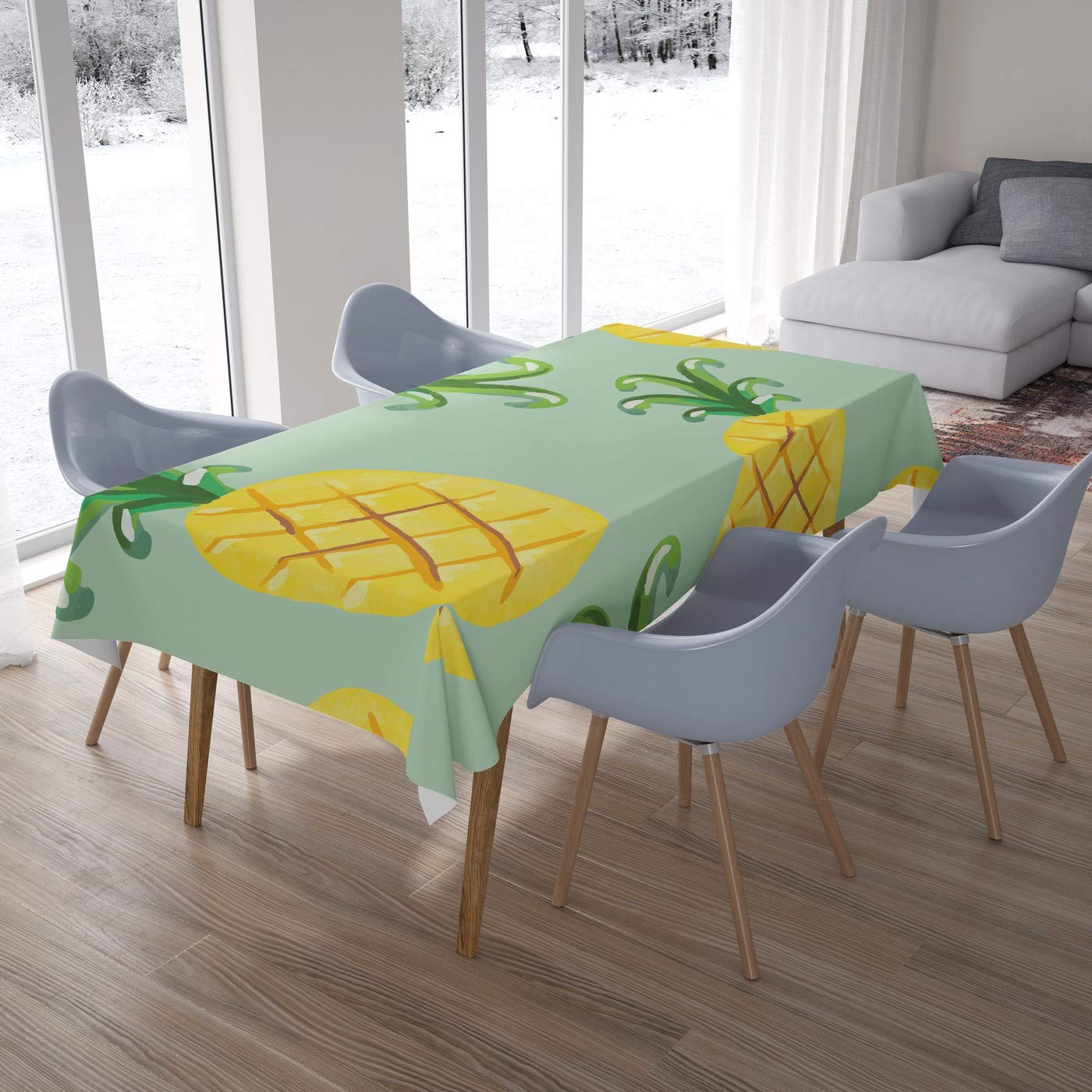 Bonamaison Kitchen Decoration, Tablecloth, 140cm x 200cm - Designed and Manufactured in Turkey