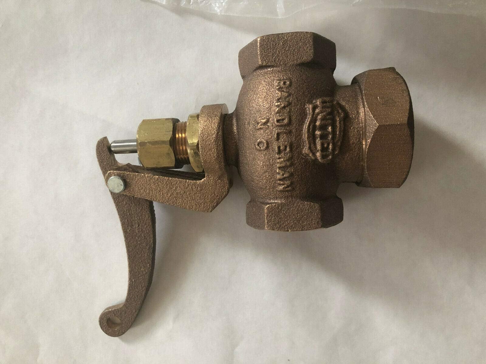 NEW UNITED RANDLEMAN BRASS WHISTLE VALVE 3/4" NTP 200WSP LIVE STEAM BOILER STEAM