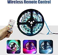 Vista 3 de 360 Accesorios para máquina de cabina de fotos, tira de luces LED 5050 de 10.5 pies, con control remoto para TV, monitor