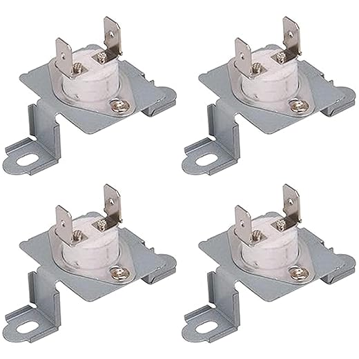 BlueStars 4 Packs 6931EL3003D Dryer Thermostat Thermal Fuse - Compatible with LG Kenmore GE Dryers – Replaces AP4440975 6931EL3003E