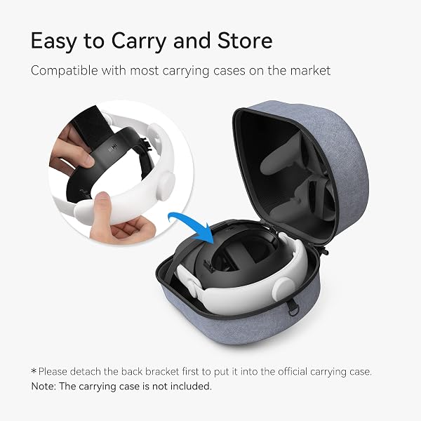 KIWI design Head Strap Accessories Compatible with Quest 2, Elite Strap Replacement for Enhanced Support and Comfort in VR - 5